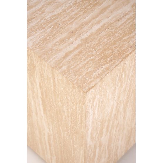 TRAVERTINO_S KWADRAT Coffee Table, Travertine (1p=1pc)