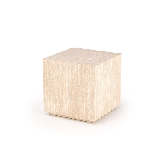 TRAVERTINO_S KWADRAT Coffee Table, Travertine (1p=1pc)
