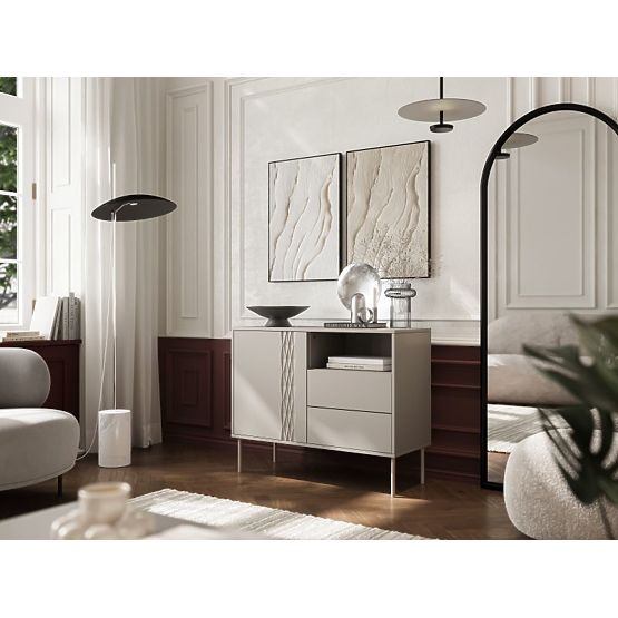 TRESSE 1D2S Beige Dresser