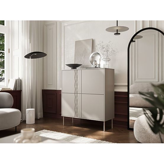 TRESSE 4D Sideboard Beige