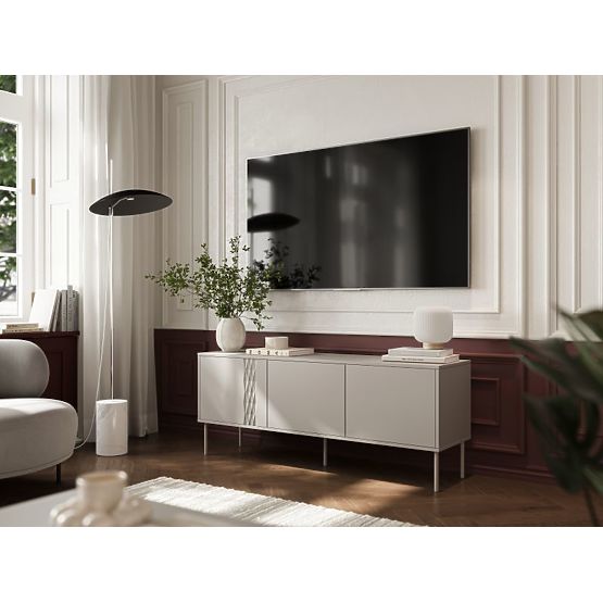 TRESSE TV Stand 150 (3D) Beige