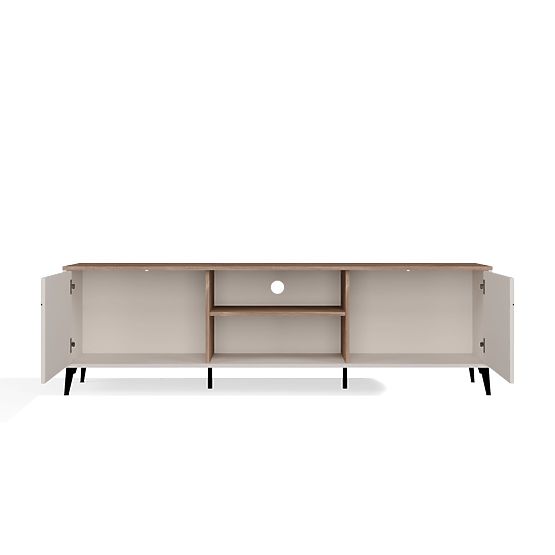 TV Cabinet POINT 2D Cashmere Beige Oak Castello TV Cabinet 2 Doors