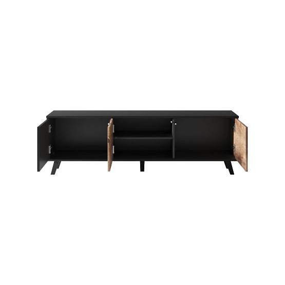 TV Stand RANDOM RTV-1 - Wotan Oak/Black