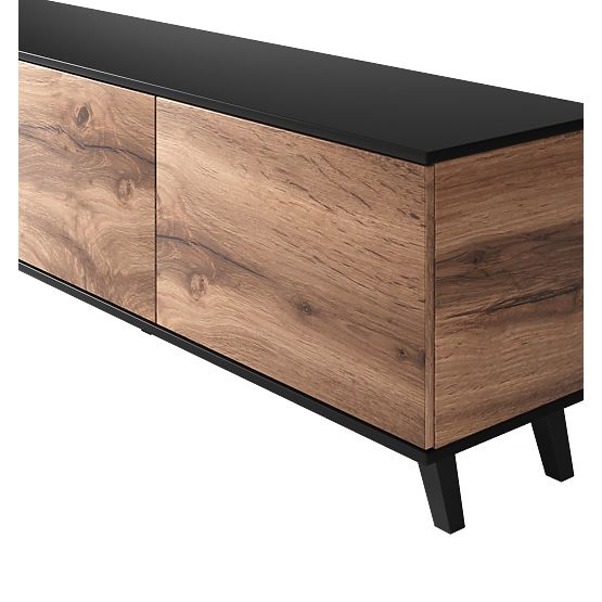 TV Stand RANDOM RTV-2 - Wotan Oak/Black