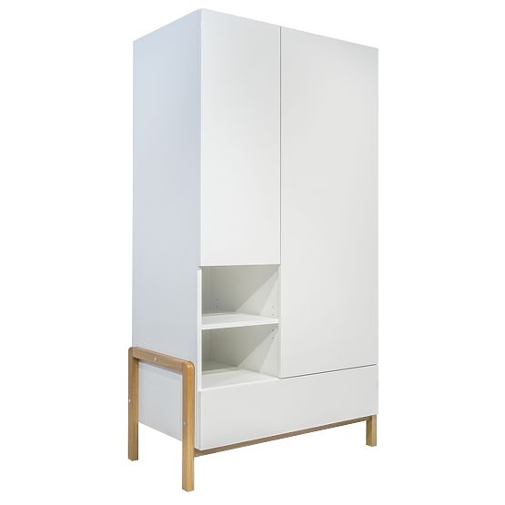 Two-Door Wardrobe Viktor - White