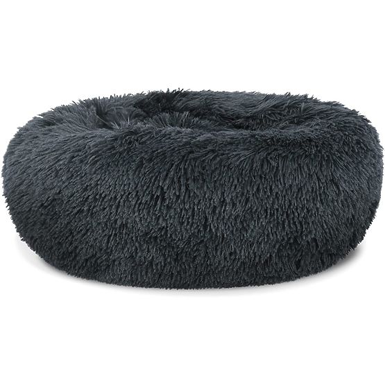 Universal Plush Bed for Dogs and Cats S 40cm - Dark Gray