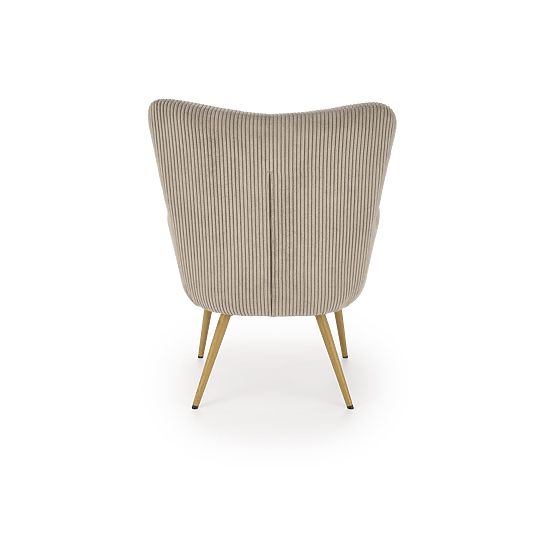 Upholstered armchair AMARO - gray