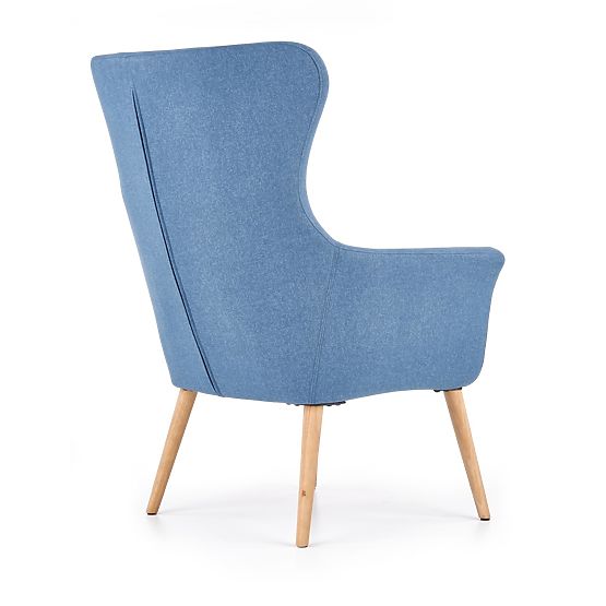 Upholstered armchair COTTO - blue