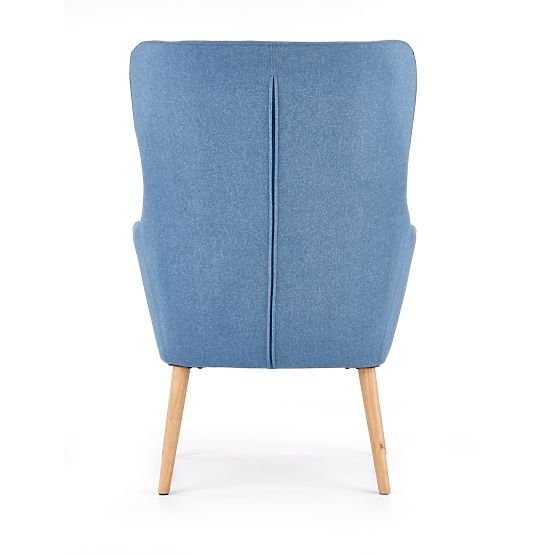Upholstered armchair COTTO - blue