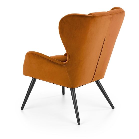 Upholstered armchair Tyrion - cinnamon