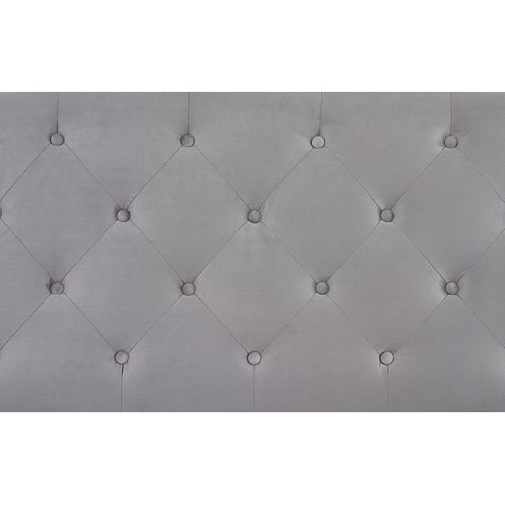 Upholstered bed 160x200 SABRINA - dark grey