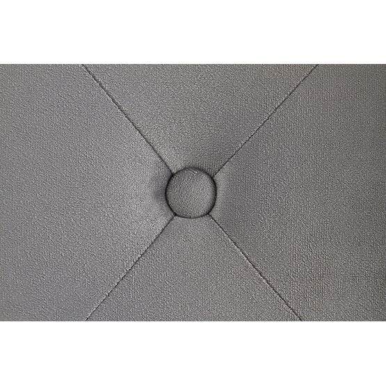 Upholstered bed 160x200 SABRINA - dark grey