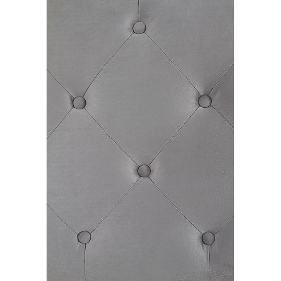 Upholstered bed 160x200 SABRINA - dark grey