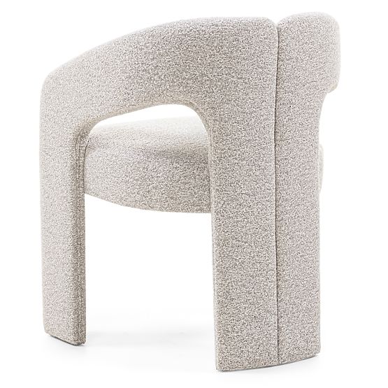 Upholstered Chair Castelo Grey-Beige