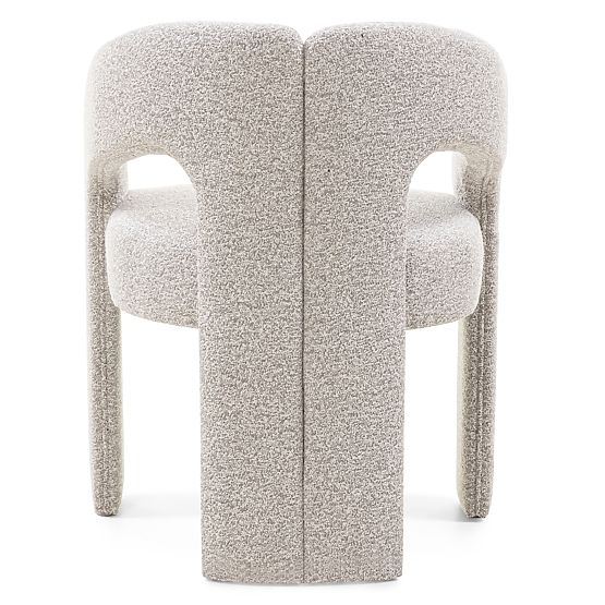 Upholstered Chair Castelo Grey-Beige
