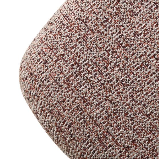 Upholstered Chair Hiroki, Beige-Bordeaux Mélange