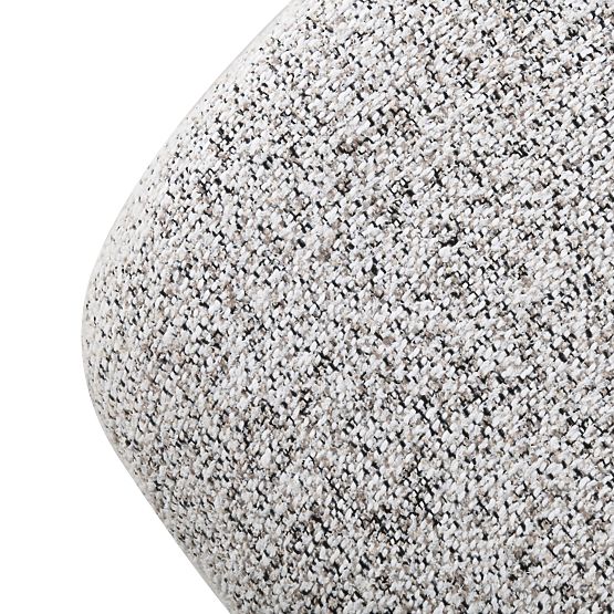 Upholstered Chair Hiroki, Beige-Gray Mélange