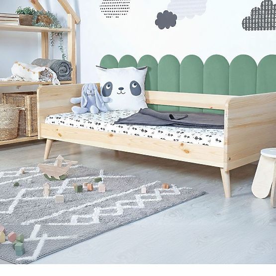 Upholstered Panel Arch - Mint