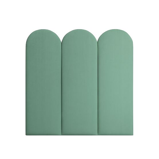 Upholstered Panel Arch - Mint