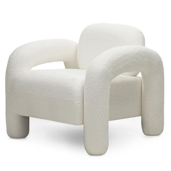 Vico Relaxation Chair, Cream Boucle