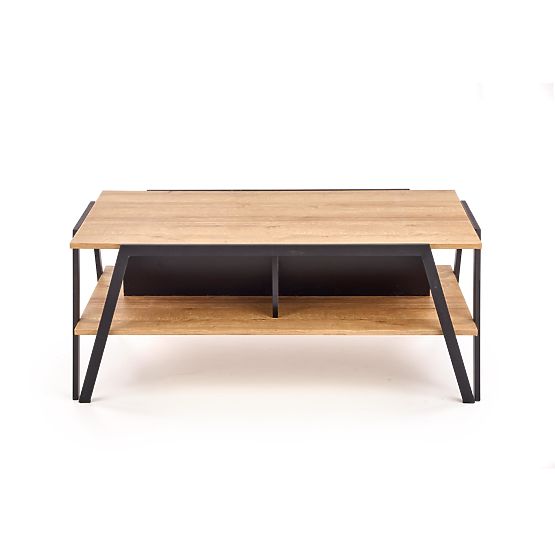 VOLTA Coffee Table Black / Golden Oak (1p=1pc)