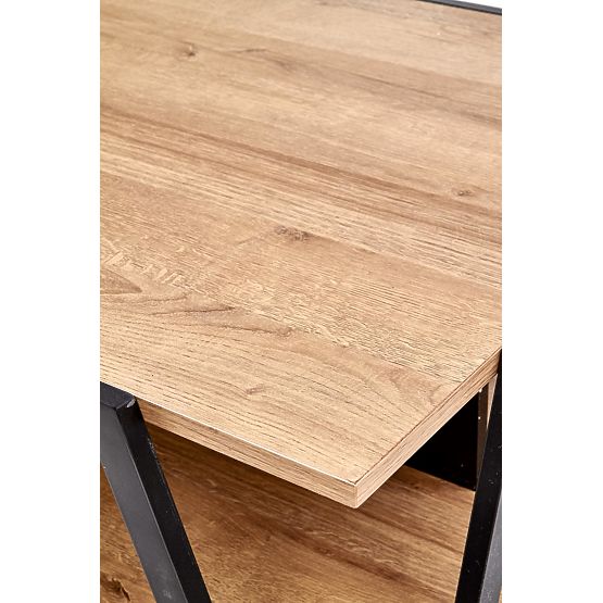 VOLTA Coffee Table Black / Golden Oak (1p=1pc)