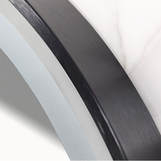 WALL LED MIRROR 50cm MMJ Black