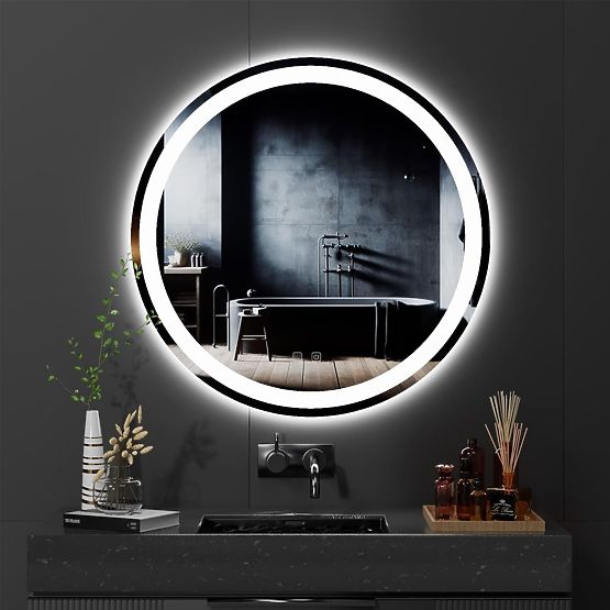 WALL LED MIRROR 60cm BAS