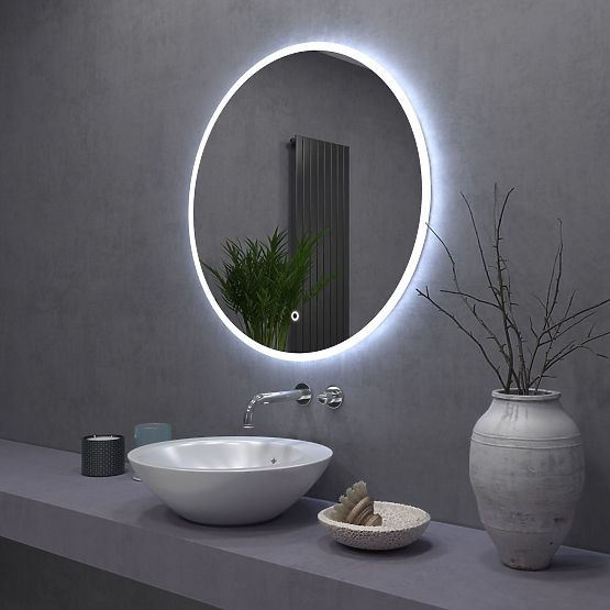 WALL LED MIRROR 80cm FFJ80