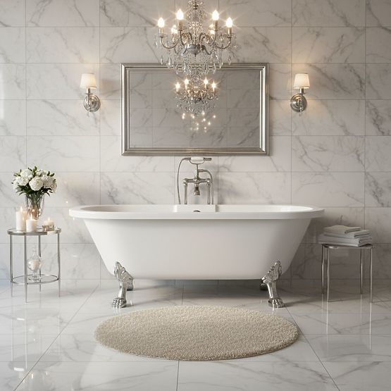 Wall-Mounted Bathtub Rea Korfu 170