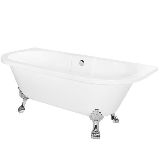 Wall-Mounted Bathtub Rea Korfu 170