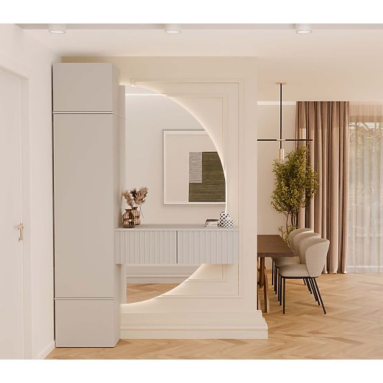 Wardrobe HAGA 1SZ CASHMERE BEIGE