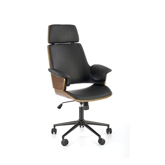 WEBER Office Chair Walnut/Black (1p=1pc)