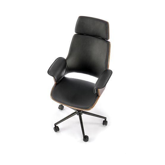 WEBER Office Chair Walnut/Black (1p=1pc)