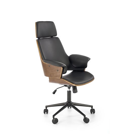WEBER Office Chair Walnut/Black (1p=1pc)