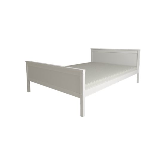 Wooden bed Ikar 200 x 140 cm - white