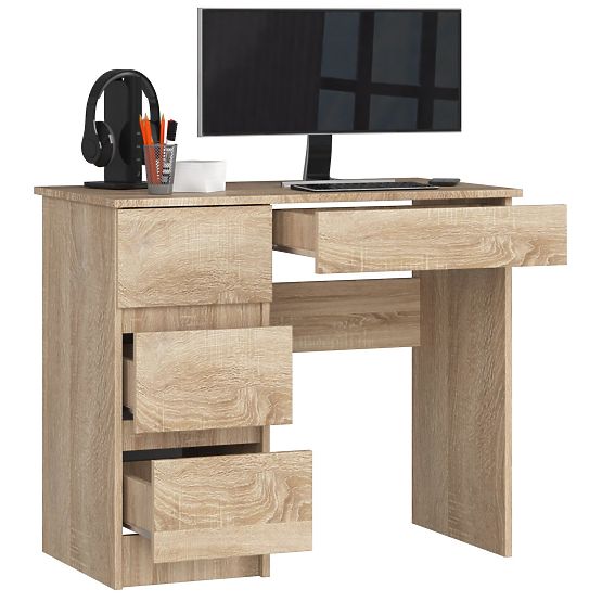 WRITING DESK A-7 CLP SONOMA OAK LEFT-SIDED