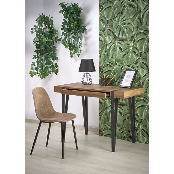 Writing Desk B39 - Honey Walnut