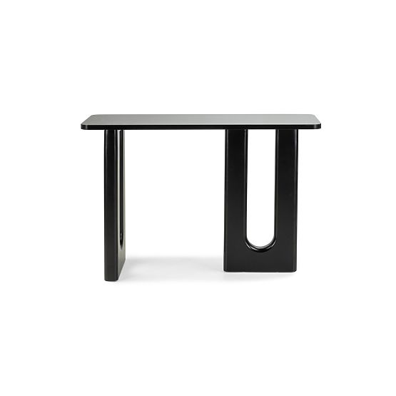 Writing Desk/Console Lichi 120 cm, Black, Arches
