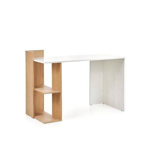 Writing Desk FINO - Golden Oak / White