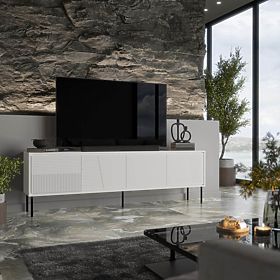 ABI TV Cabinet White Matte/White Matte