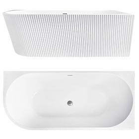 Acrylic Corner Bathtub WENUS RIGHT 170