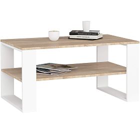 ALEX COFFEE TABLE OAK SONOMA / WHITE