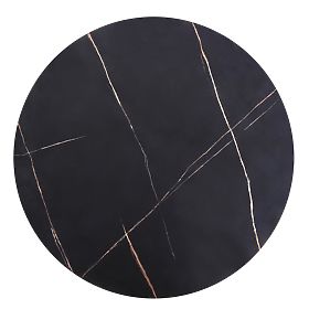 ANTICA Conference Table Top - Black Marble, Frame - Black (2p=1pc)