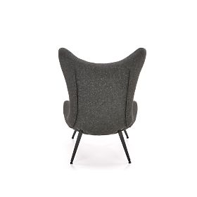ATLANTIS Relaxation Chair Anthracite/Black