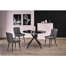 AVELAR Tabletop - Black/White, Frame - Black (2p=1pc)