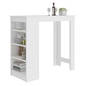 Bar Table for Bar Stool 115 cm White