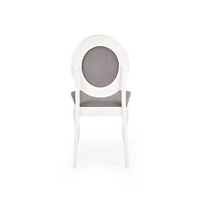 BAROCK Chair White/Grey (1p=2pcs)