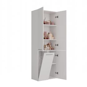 Bathroom Cabinet Nel 1K/DD WHITE