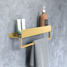 Bathroom Shelf for Bathtub SF01 45cm Brushed Gold